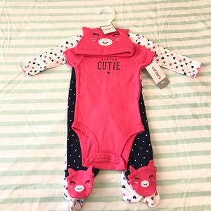 Carter’s Little Cutie Baby Girl Basics 4 Piece Set